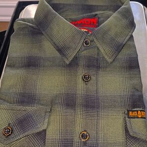 Dixxon Flannel Black Rifel Fireside